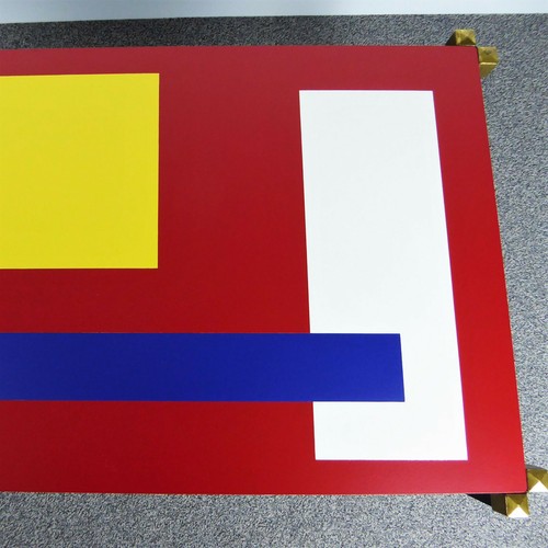 Tavolino 1960 Decorazione Mondrian Memphis, No Sottsass - Bild 9 von 12