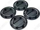 For Polaris RZR 1000 XP 2017+ #1522872-655 4x Black Wheel Hub Center Caps Cover 