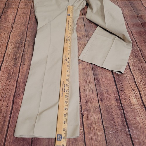 Brooks Brothers Pants Womens 6 Beige Straight Trousers Mid Rise Chino 346 - Picture 5 of 12