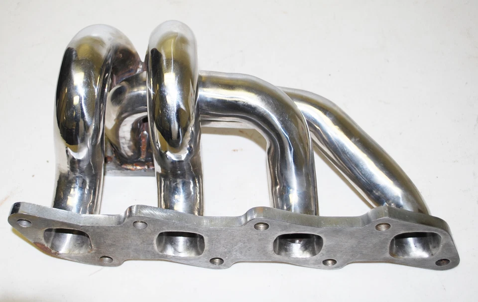 Para 89-98 Nissan 240SX KA24DE S13 S14 S15 Acero Inoxidable Turbo Colector Inferior Foto 2 de 4