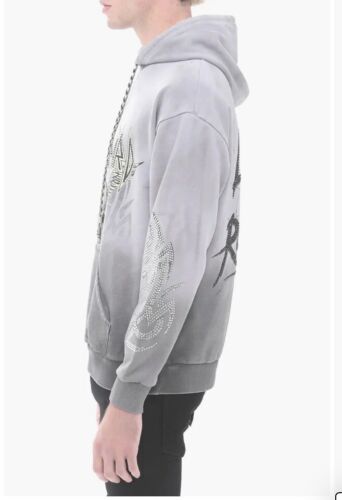 Cult Of Individuality DEF LEPPARD Embellished Graphic Pullover Hoodie, Size: XL - Picture 4 of 13