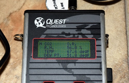 Quest Technologies AQ5000 Pro Monitor della qualità dell'aria con sonda e custodia - Foto 7 di 17