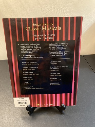 Hal Leonard Songbook For Mezzo Soprano Belter Kiss Me Kate Les Miserable Gypsy - Picture 7 of 7