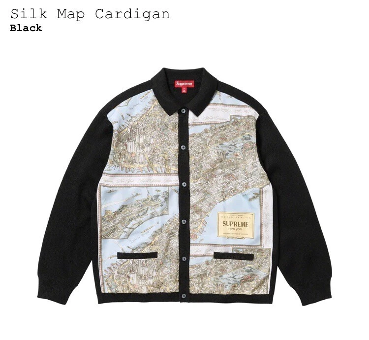 Carte en soie suprême Cárdigan taille PETITE neuve FW23
