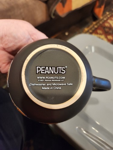 Large Coffee Mug. Peanuts Happiness Is Halloween. Trick Or Treat Costume. New. - Picture 6 of 6