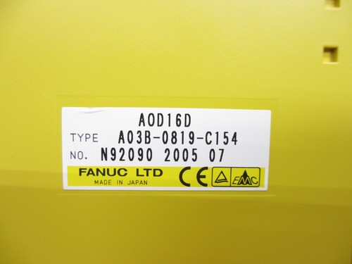 GE Fanuc A03B-0819-C154 *NEW* Output Module A0D16D - Picture 2 of 10