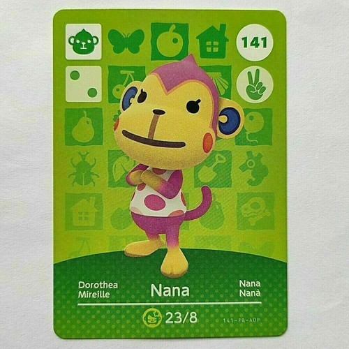 Animal Crossing 2 101-200 New Horizonte Amiibo Tarjeta NS Switch 3DS Juego Tarjeta - Imagen 65 de 124