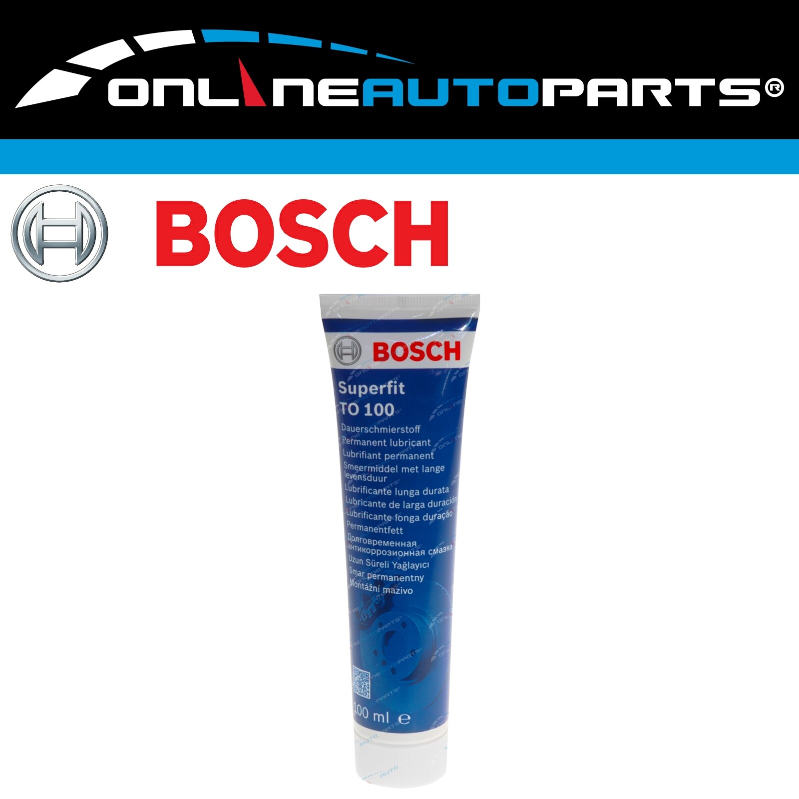 repetir Uva Acechar Bosch Superfit Metal-free Permanent Brake Lubricant TO100 4047024593787 |  eBay