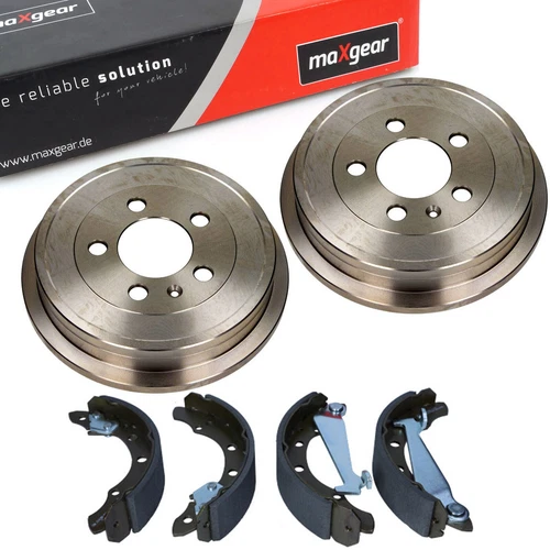 MAXGEAR Bremsbacken Bremstrommeln Hinten für SEAT IBIZA VW POLO SKODA FABIA