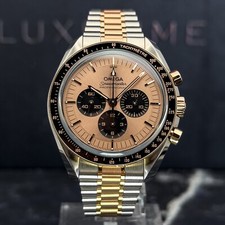 Omega Speedmaster Professional Two-Tone Watch 42mm Sedna Gold Dial 2025 Full Set 2