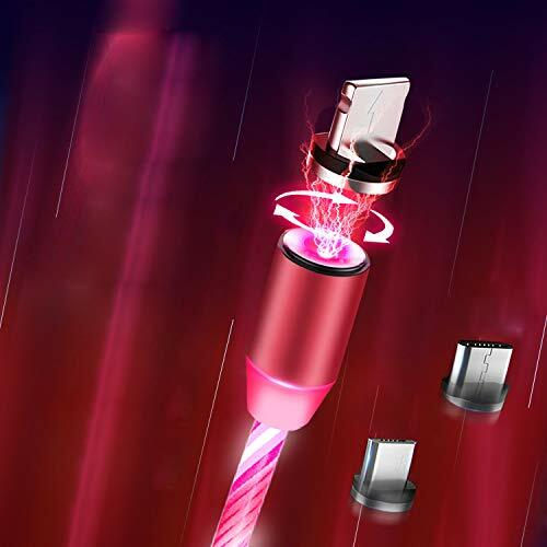 2.4A LED Flowing Light Fast charging Strong Magnetic Cable USB Data Cable - Picture 7 of 8