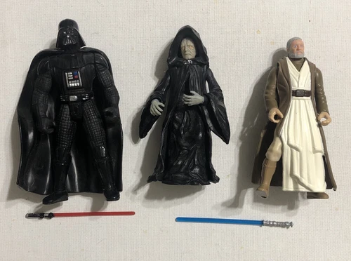 Kenner & Hasbro Star Wars POTF 3.75” Figure Lot #2 (Darth Vader Emperor)