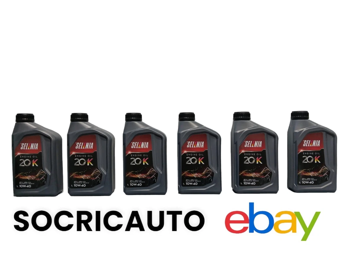 OLIO MOTORE AUTO DIESEL MOPAR SELENIA WR 5W40 4 LT ACEA A3/B4 API SM/CF - Foto 7