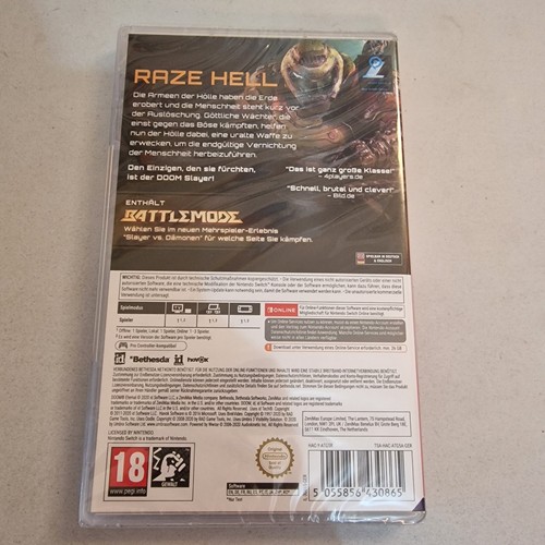 Nintendo switch gioco Doom Eternal nuovo sigillato - Foto 2 di 2