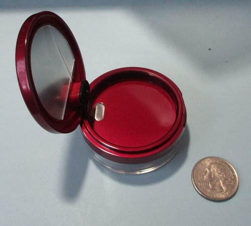 RARE bareMinerals Mirrored Red 'THE GLAMOROUS LIFE' Compact NIP - Picture 5 of 6