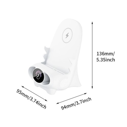 Magnetic Phone Stand Holder Charging Station Mini Wireless Charger Aromatherapy - Photo 2 sur 14