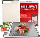 Non Toxic Cutting Boards for Kitchen, Metal Cutting Board, Stainless Steel Chopp