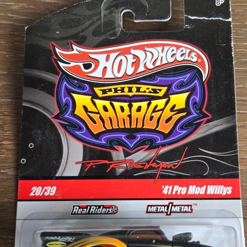 Lot Hot Wheels Die Cast Phil's Garage 2,13,20,22 Crate Chevelle Willys Barracuda - Picture 20 of 23