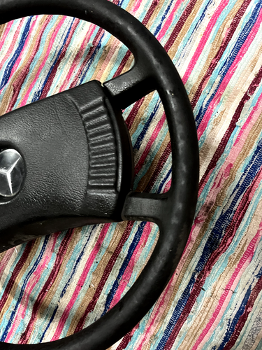 Mercedes 116 464 0017 steering wheel W123 R107 W116 W115 - Picture 7 of 8