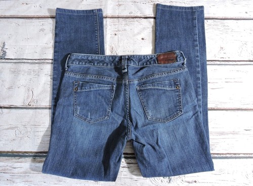 Express Stella Skinny Leg Jeans Damen Gr. 2 Regular Medium Wash W: 28,5" in: 29" - Bild 3 von 7