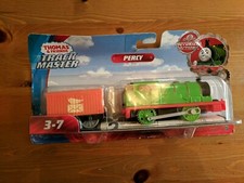 Fisher-Price Thomas Friends Percy The Train Trackmaster Motorized Engine Railway