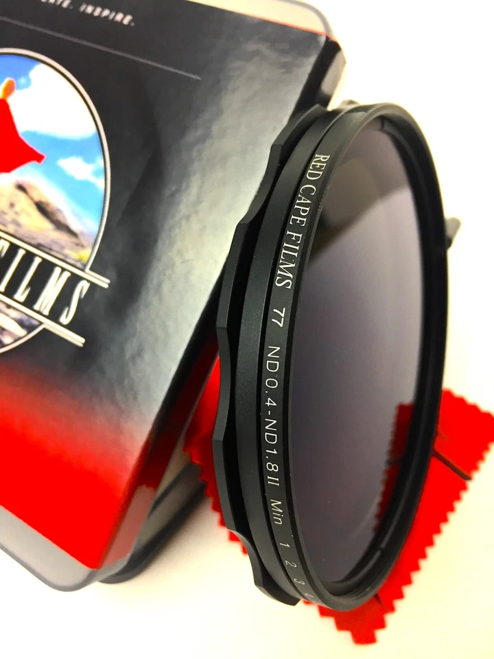 Variable ND Filter Fader - Red Cape Films - 77mm - Premium - Image 2 of 4