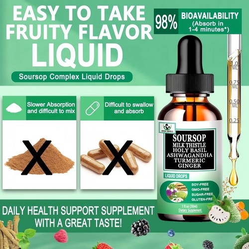 Soursop Liquid Drops - Picture 5 of 7