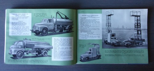 BEDFORD COMM VEHICLES for Public Authorities orig 1954 Prestige Brochure - Fire - Picture 4 of 19