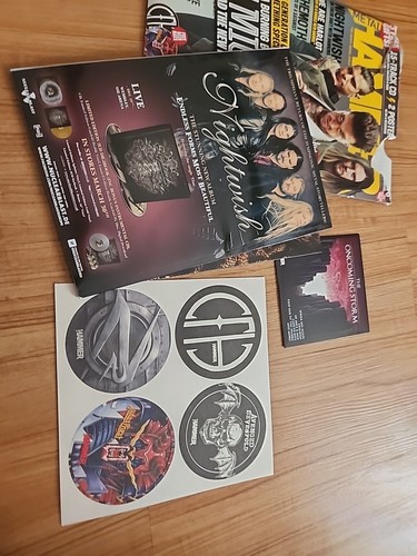 Metal Hammer Magazine April 2015 Of Mice & Men Cd, Poster, Coasters And Sleeve - Picture 7 of 7