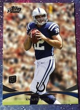 Andrew Luck Rookie 2012 Topps Prime #1 Indianapolis Colts