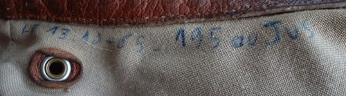 Fallschirmjäger Mütze beige aus schlichtem Canvas Algerien Indochina - Bild 7 von 7