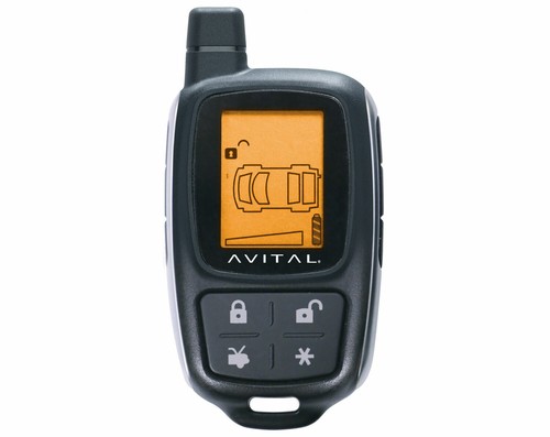 Avital 5305L Alarm & Remote Starter 1500 Ft LCD Pager Keyless Trunk Release NEW - Picture 2 of 9