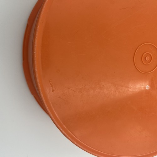 Vintage Tupperware 1204-7 und 1204-4 orange und grün mit Deckeln 1205-9 - Bild 8 von 14