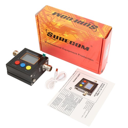 SW-102 HF 1.5-70Mhz Antenne Digital Power &SWR Meter für tragbare Zwei-Wege-Fun - Zdjęcie 3 z 8