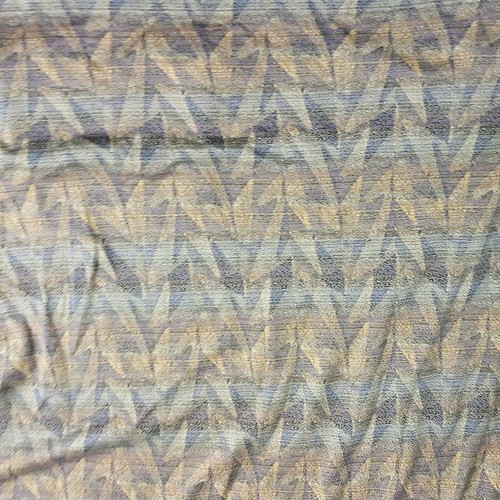 JHANEBARNES Menswear XL Earthtone Geometric Stripe Design Polo Shirt 100% Cotton - Picture 4 of 6