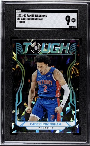 2021 Panini Illusions Tough Cade Cunningham #1 card