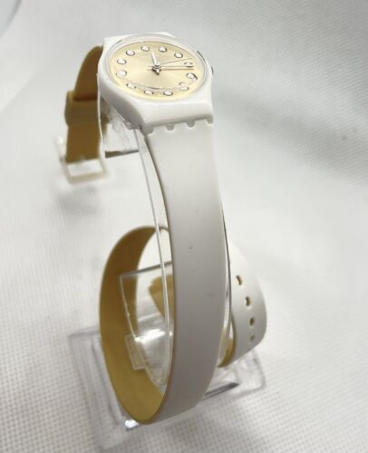 Swatch Lady Moon Etoile Damas 25mm Doble Envoltura Silicona Funciona Batería Nueva - Imagen 2 de 8