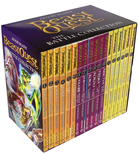Beast Quest the Battle Collection 18 Books Series 4 - 6 Box Set by Adam Blade - Picture 11 of 12
