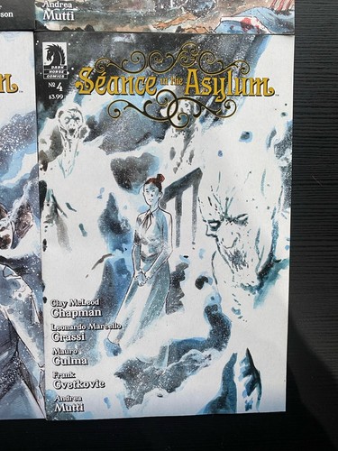 Nuevo Dark Horse Comics SEANCE In The Asylum conjunto completo #1,2,3,4 adulto 2025 1s - Imagen 5 de 5