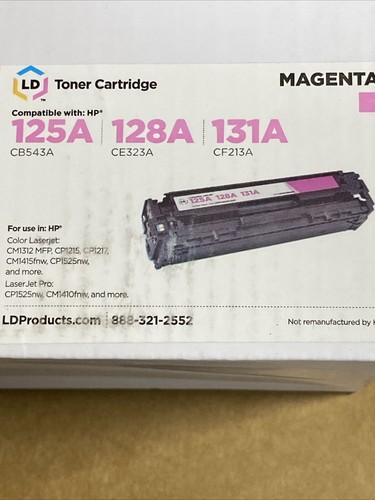 LD Toner Cartridge Magenta Compatible with HP125A/128A/131A Canon 116/131 Sealed - 第 14/24 張圖片