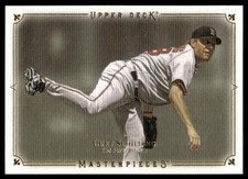 2008 Upper Deck Masterpieces 13 Curt Schilling Boston Red Sox Baseball Card
