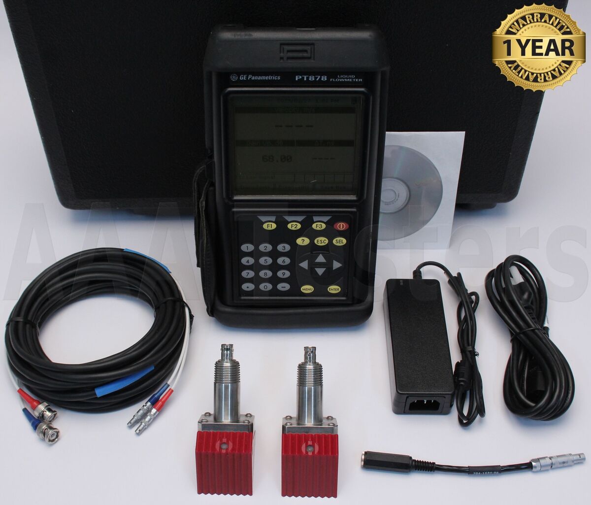 GE Panametrics PT878 Handheld Ultrasonic Flowmeter PT 878 | eBay GE Panametrics PT878 Handheld Ultrasonic Flowmeter PT 878 | eBay