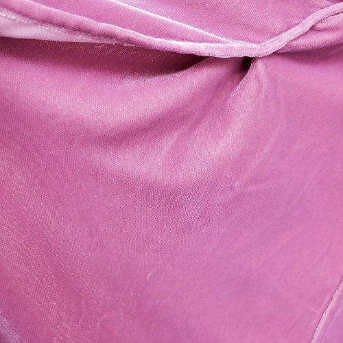J Crew Velvet Tulip Hem Long Sleeve Dress Guava Berry Pink Size 0 Y642C - Picture 8 of 8