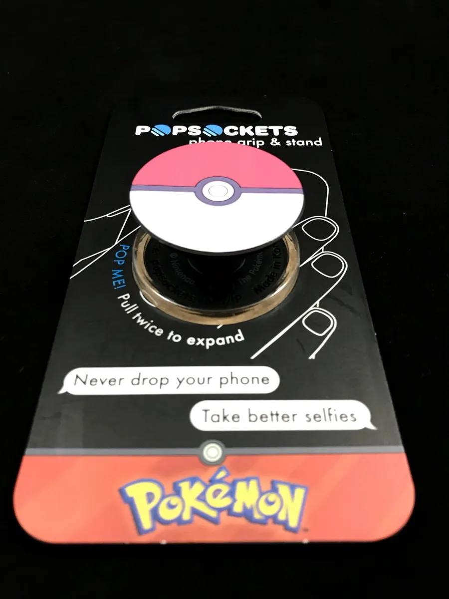 Authentic Pokemon Poke Ball Pokeball Popsocket Pop Socket Grip | eBay