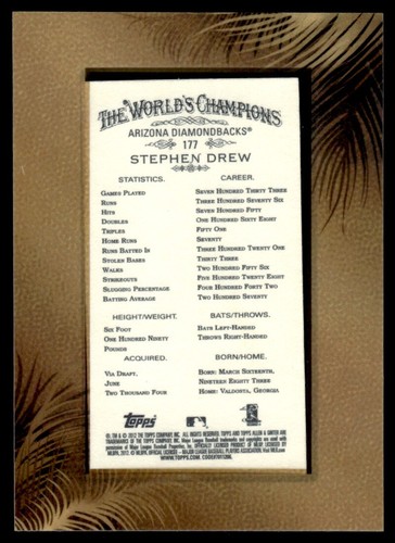 2015 Topps Allen & Ginter 10th Anniversary Buybacks Framed Mini 2012 177 - Picture 2 of 2