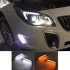 LED DRL Daytime Running Light Fog Turn Signal Lamp For Buick Regal GS 2008-2017