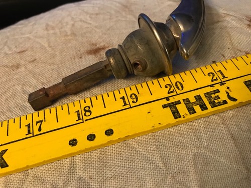 1930s Car Truck Exterior Chrome Door Handle Zephyr Ford 1936 1937 1938 1939 - Picture 11 of 12