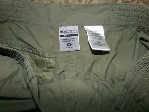 WOMENS COLUMBIA CONVERTIBLE SHORTS & PRANA COTTON BLEND PANTS SIZE 8 / MEDIUM - Picture 3 of 6