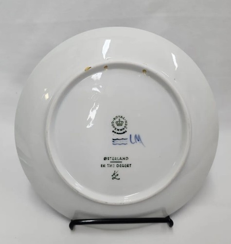 Royal Copenhagen Plate Osterland In The Desert 1972 Christmas Three Wise Men - Picture 2 of 2