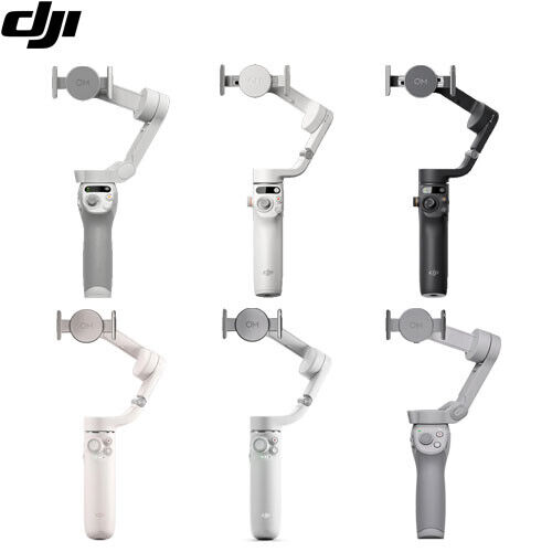 DJI Osmo Mobile OM SE 7P 7 6 5 4 SE Handheld Gimbal Stabilizer Grey White - Picture 1 of 33